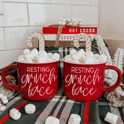 Grinch Face Mug