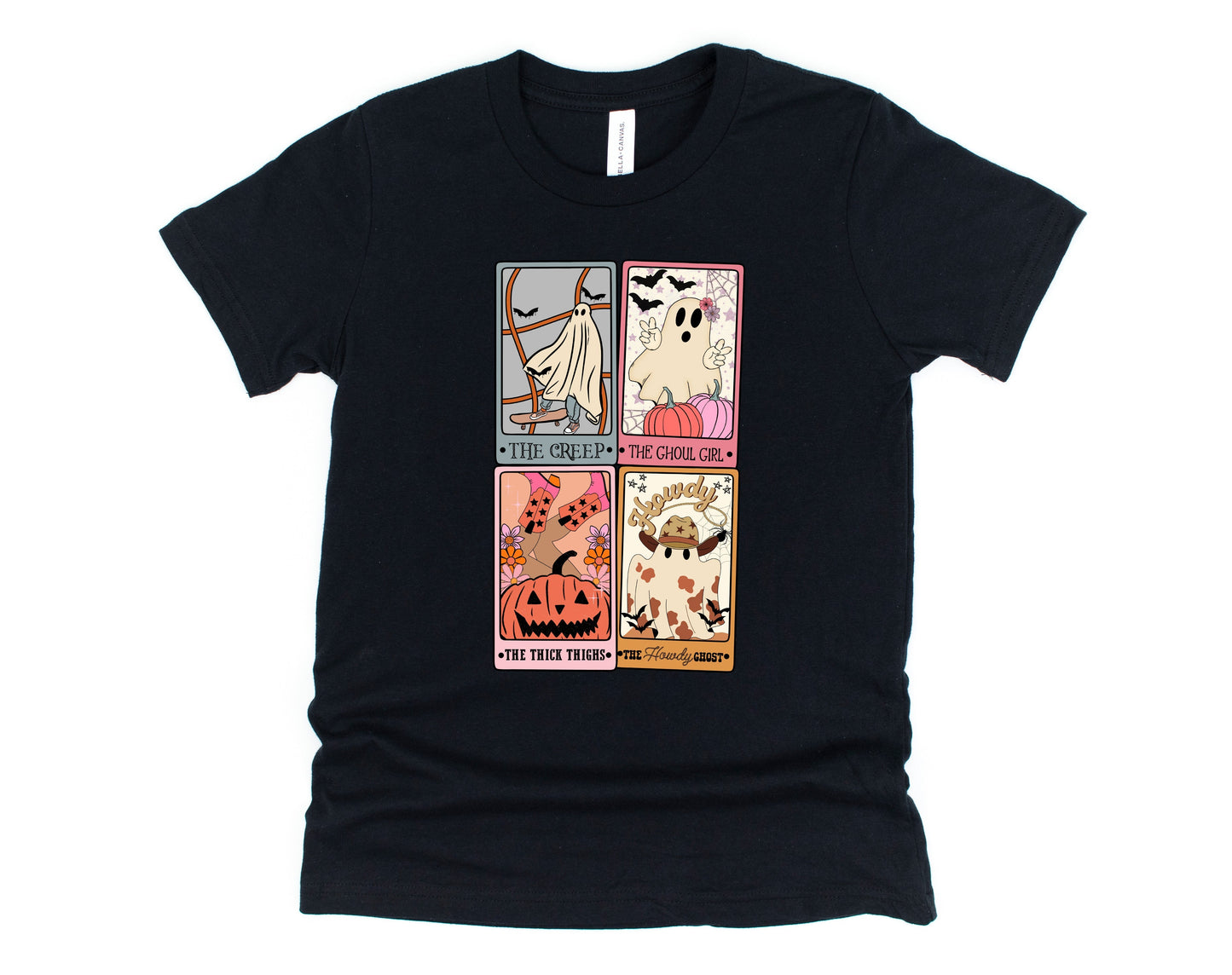 Halloween Tarot Cards Graphic Tee