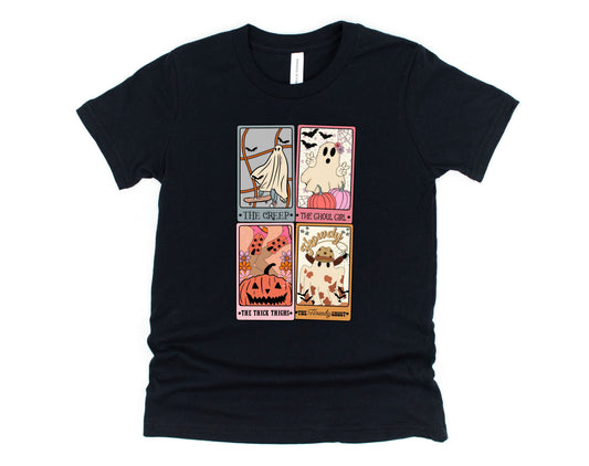 Halloween Tarot Cards Graphic Tee
