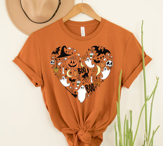 Halloween Heart Graphic Tee