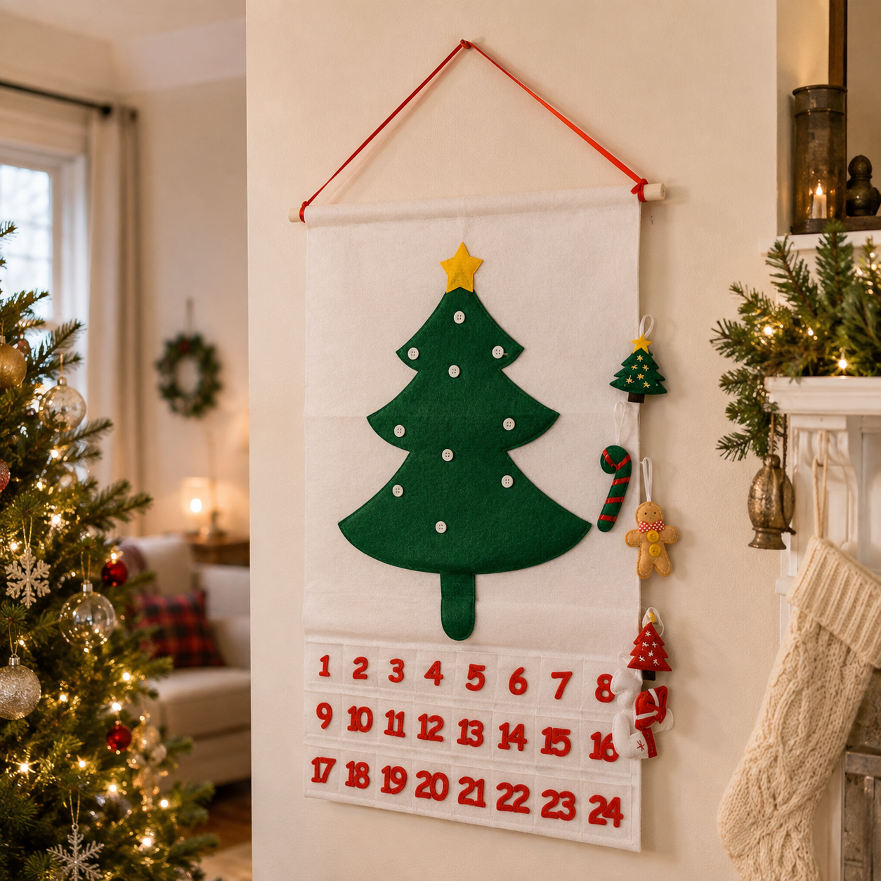 Felt Christmas Advent