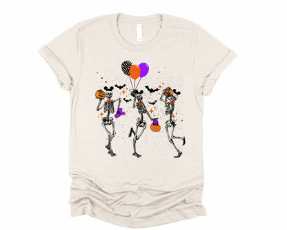 Happy Skeletons Graphic Tee