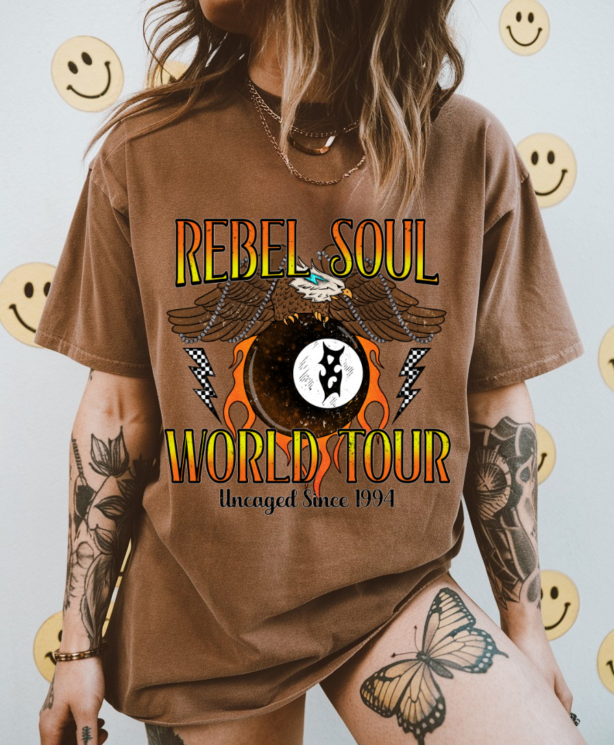 Rebel Soul World Tour tee