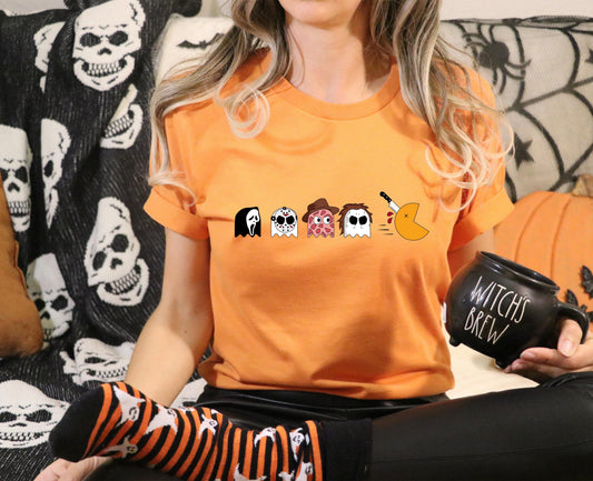 Horror Pac Man Graphic Tee