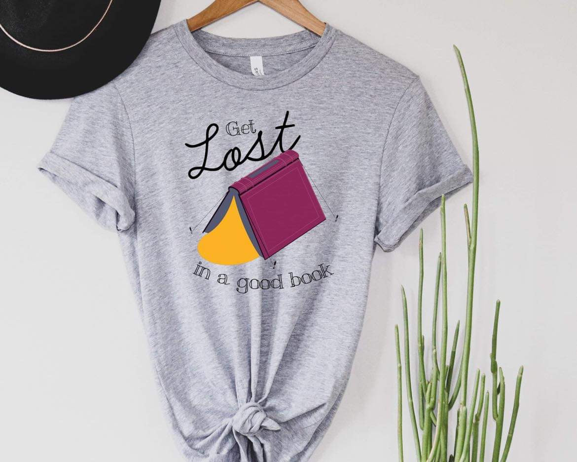Get Lost in a Good Book Graphic Tee
