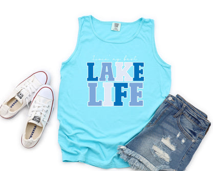 Livin My Best Lake life Graphic Tee