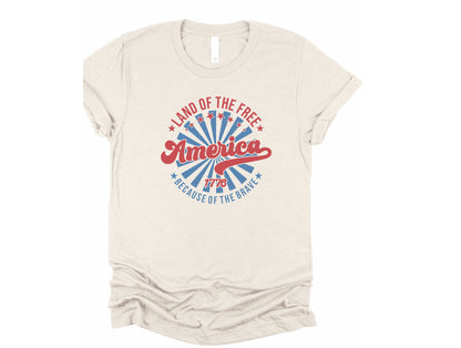 Land of the Free Graphic Tee