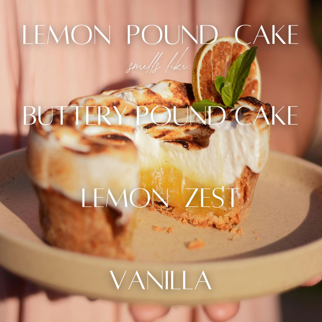 Lemon Pound Cake - 9 oz Whiskey Glass Candle