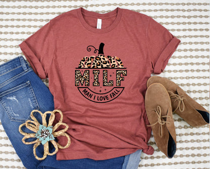Man I Love Fall Graphic Tee