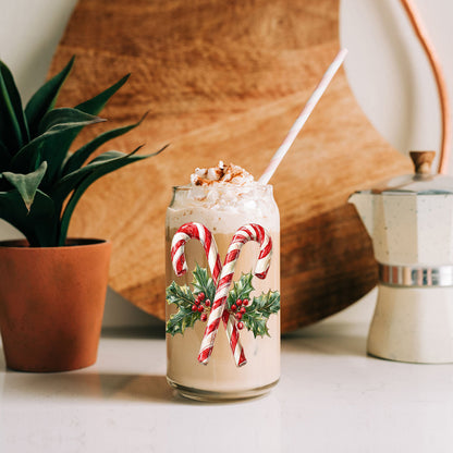 Candy Cane Holly 17oz
