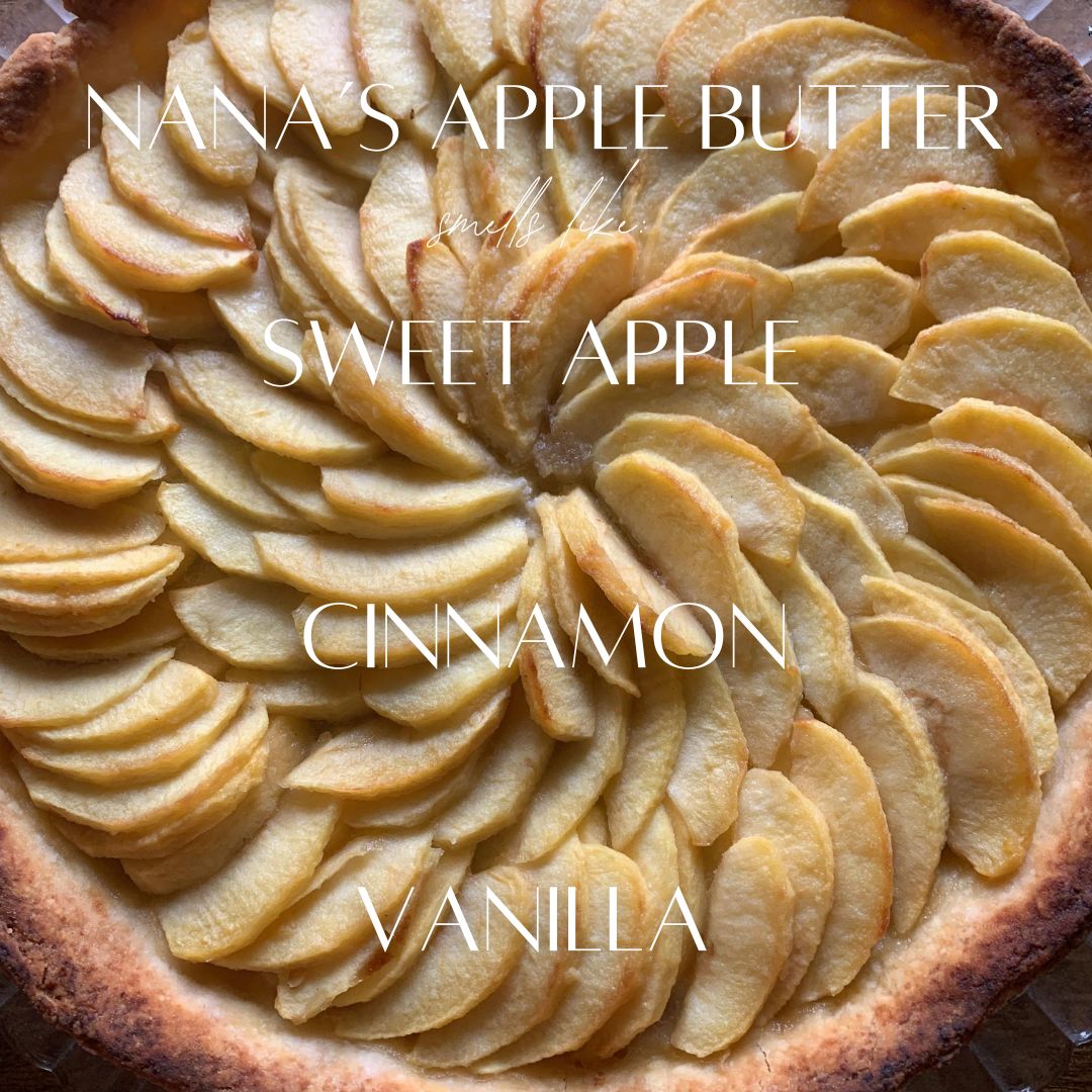 Black Pottery Tree Bowl Candle - Nana's Apple Butter