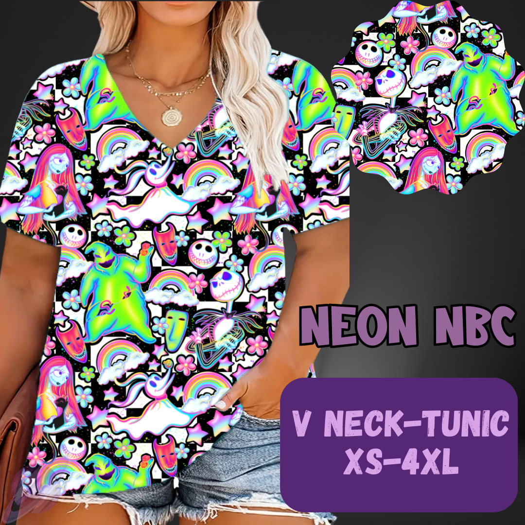 NEON NBC-PATTERN PANEL OUTFIT RUN-SOFT CLOSE 7/10 HARD CLOSE 7/12