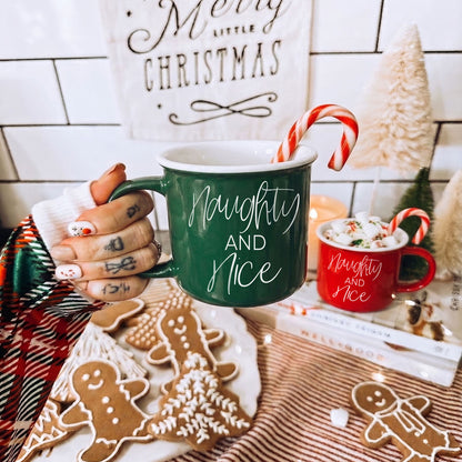 Naughty & Nice Mug