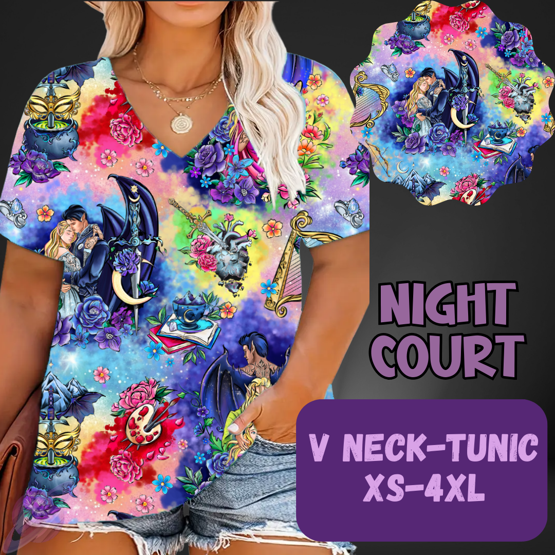 NIGHT COURT-PATTERN PANEL OUTFIT RUN-SOFT CLOSE 7/10 HARD CLOSE 7/12