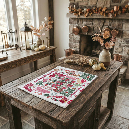 Boho Floral Nutcracker