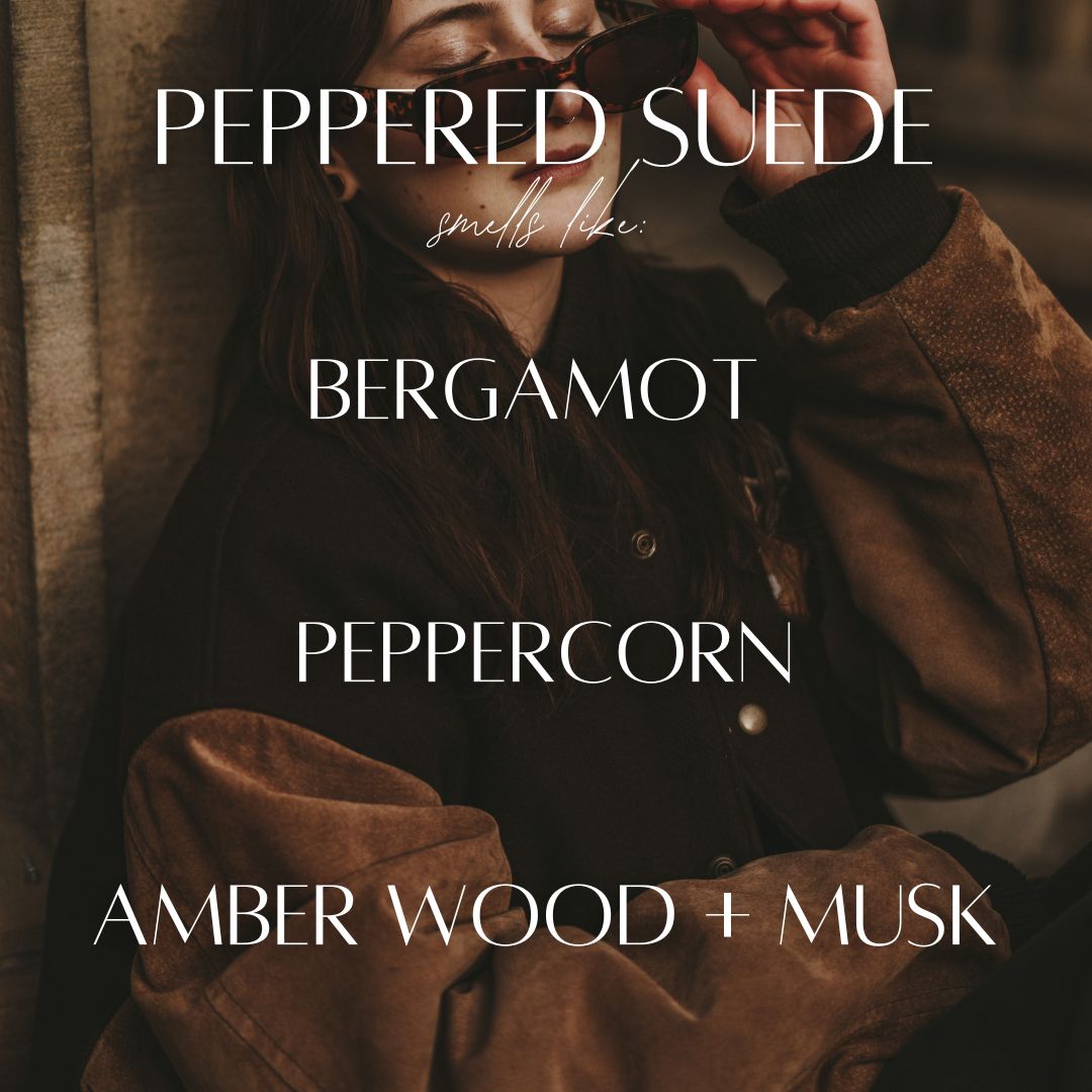 8 oz Room Spray - Peppered Suede