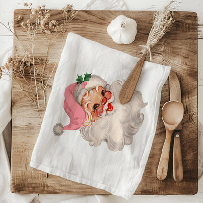 Pink Santa Vintage