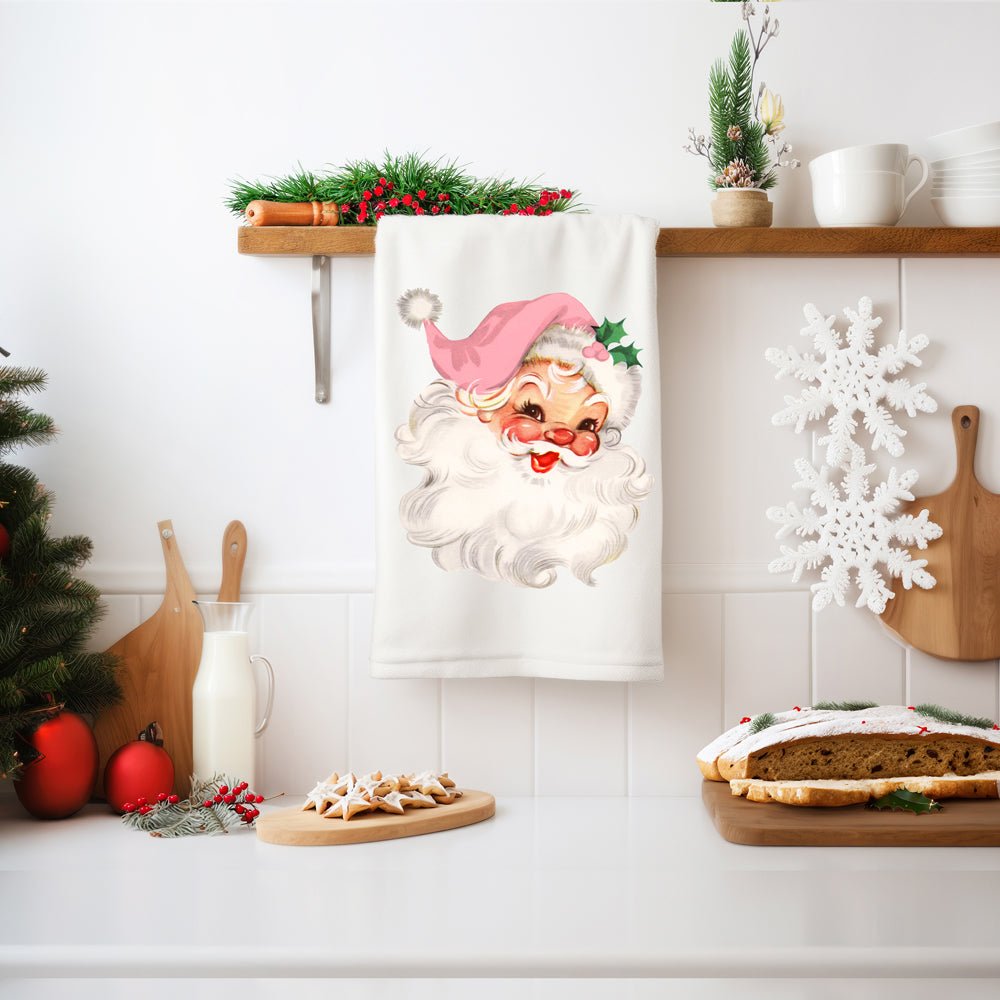 Pink Santa Vintage