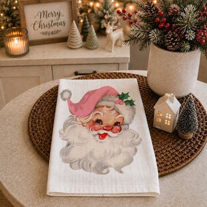 Pink Santa Vintage
