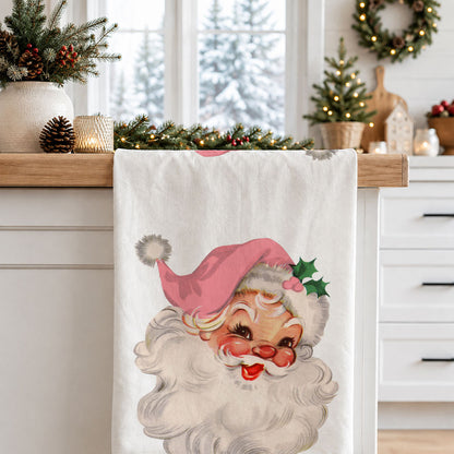 Pink Santa Vintage