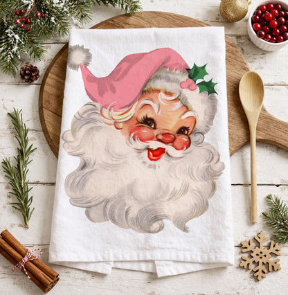 Pink Santa Vintage