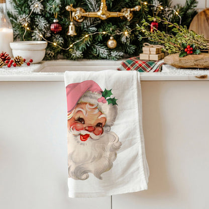 Pink Santa Vintage