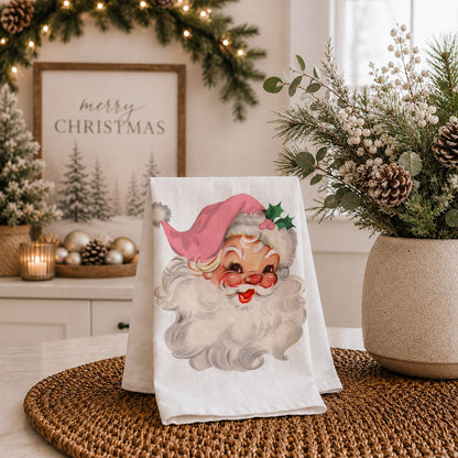 Pink Santa Vintage