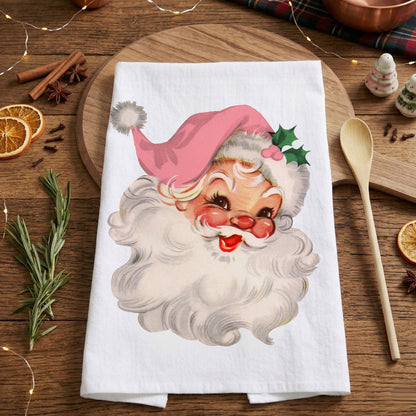 Pink Santa Vintage