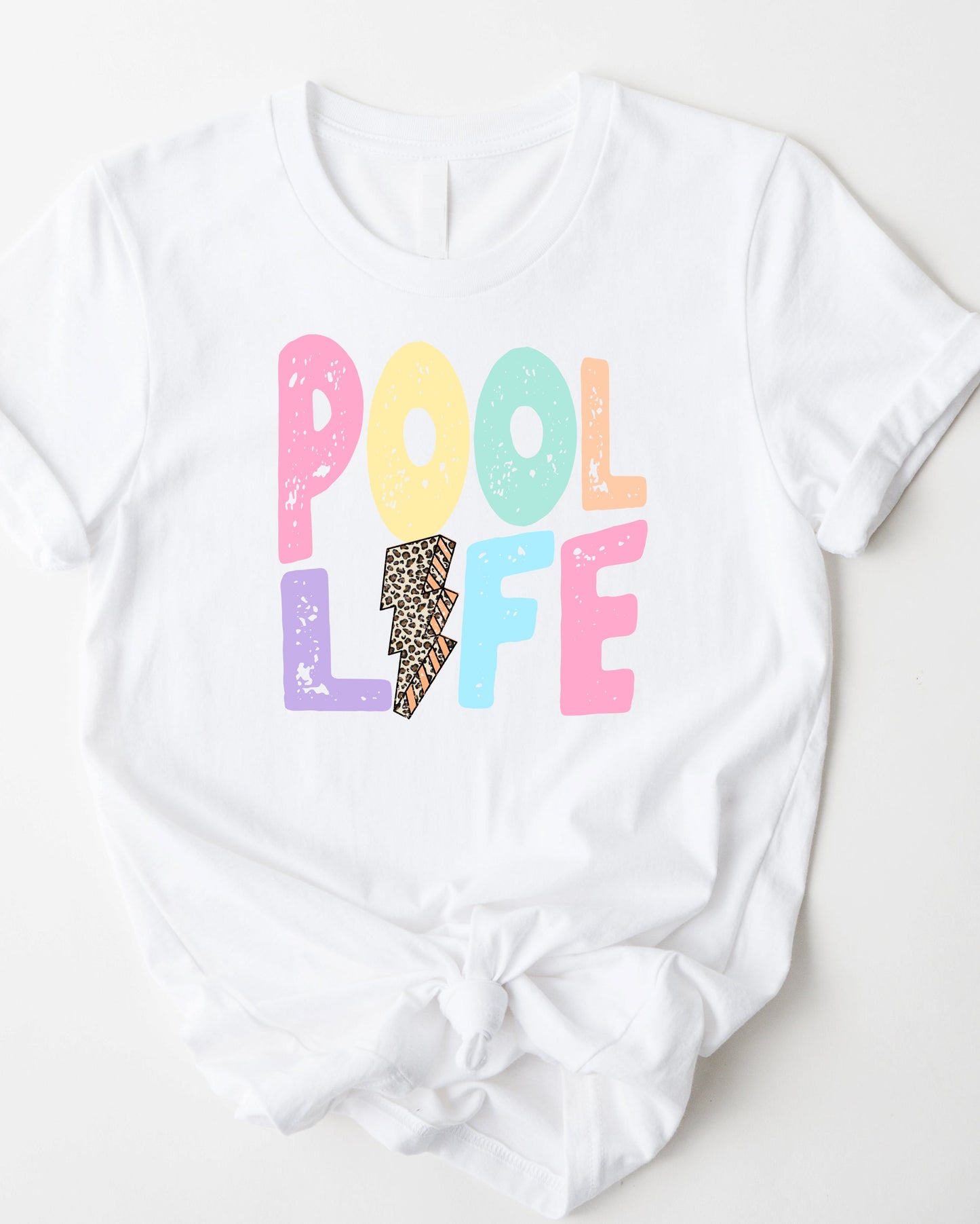 Pool Life lightening Graphic Tee