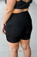 PRE - ORDER Max Sculpt Ribbed Short Length Biker Shorts - 5/5 - Girl Code Couture