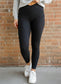PREORDER Max Sculpt Ribbed Leggings Regular Black Only - Girl Code Couture
