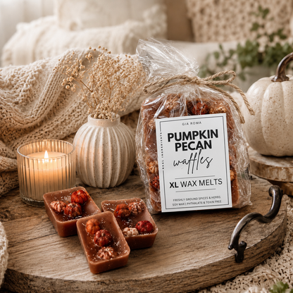 Pumpkin Pecan Waffles XL