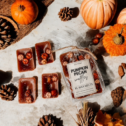 Pumpkin Pecan Waffles XL