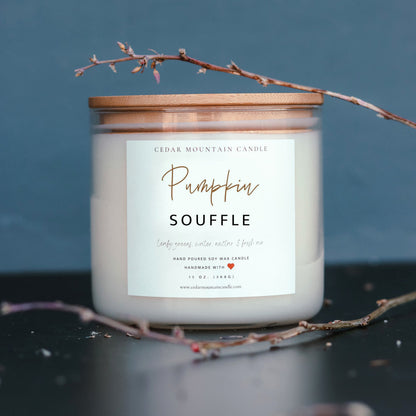 Pumpkin Souffle - 3 Wick Jar Candle