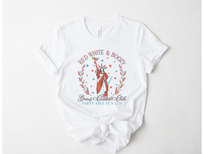 Red White and Boozy Graphic Tee