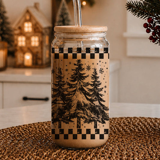 Retro Christmas Tree 17oz