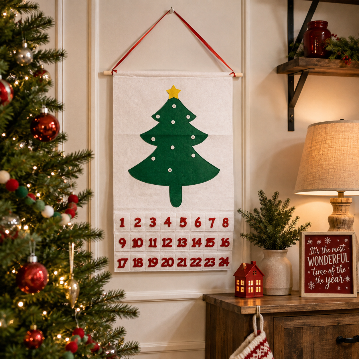 Felt Christmas Advent