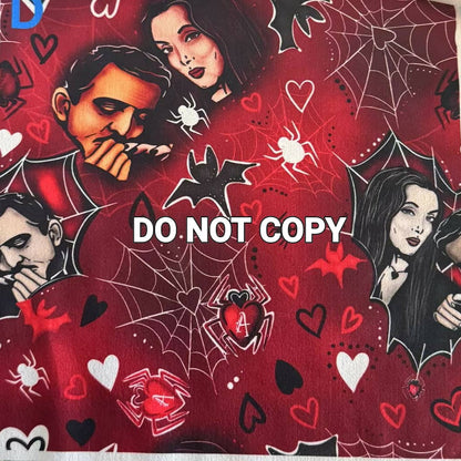 Addams Goals (Semi-Exclusive) - Addams Family Gothic Valentine's Day Love High-quality Handcrafted Vibrant Leggings