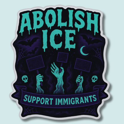 "Al Otro Lado" Abolish ICE Sticker Fundraiser