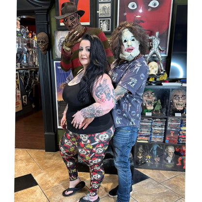 Bloody Leatherface (Semi-Exclusive) - High-quality Handcrafted Vibrant Leggings