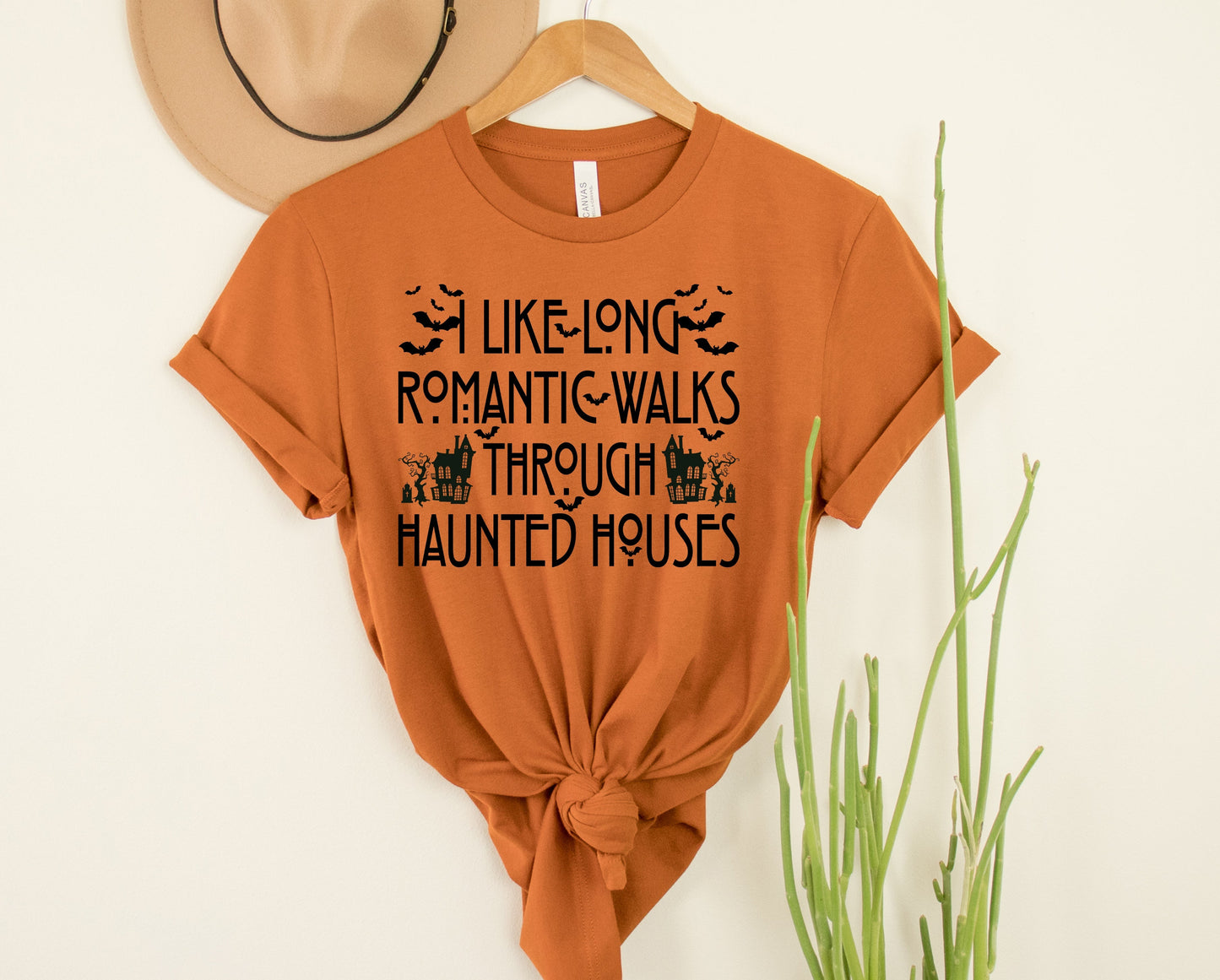 Romantic Walks in Haunted Mansions Graphic Tee