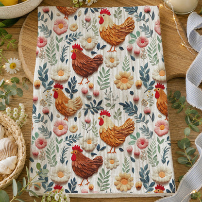 Petals & Peckers Towel