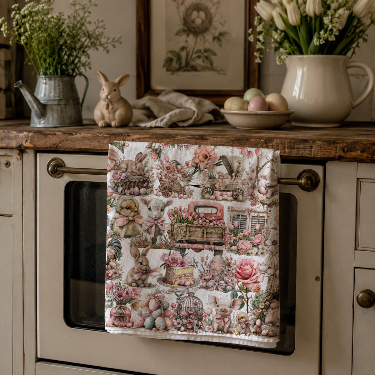 Rose Royal Easter Towel