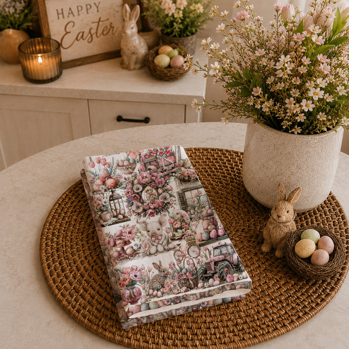 Rose Royal Easter Towel