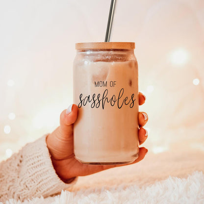 Mom of Sassholes 17oz