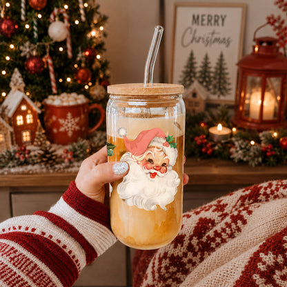 Vintage Santa 17oz