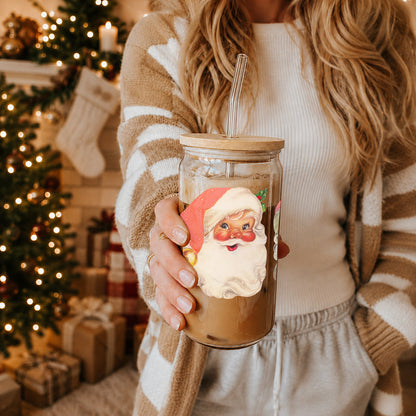 Vintage Santa 17oz