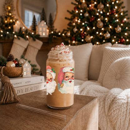 Vintage Santa 17oz