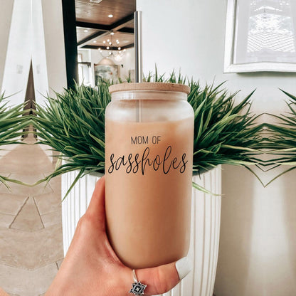 Mom of Sassholes 17oz