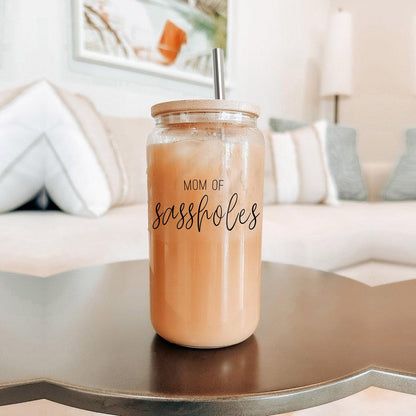 Mom of Sassholes 17oz